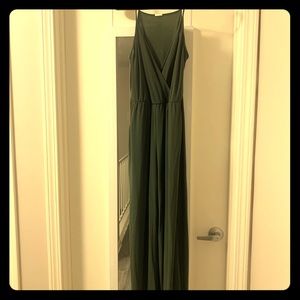 Army green jumpsuit new with tags